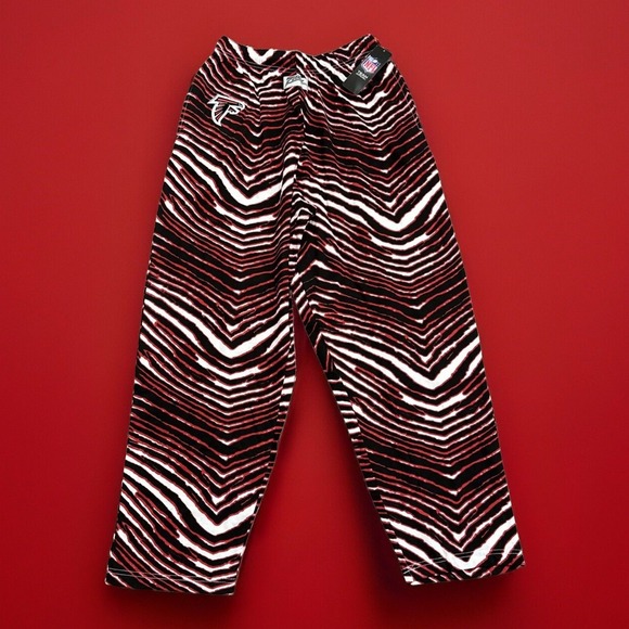 Atlanta Falcons Pants Mens Small Zubaz Pants - Picture 1 of 9